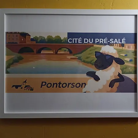 Les Rives Saint Michel, 10 Min Du Mont, Proche Gare Et Centre Appartement Pontorson